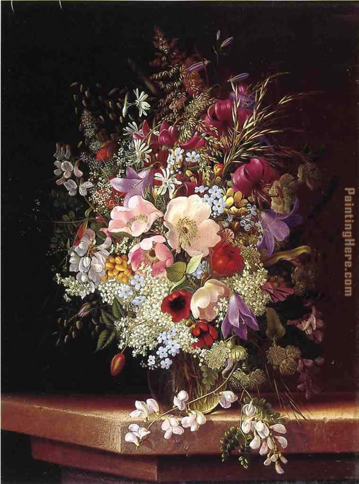 Adelheid Dietrich Still Life with Flowers